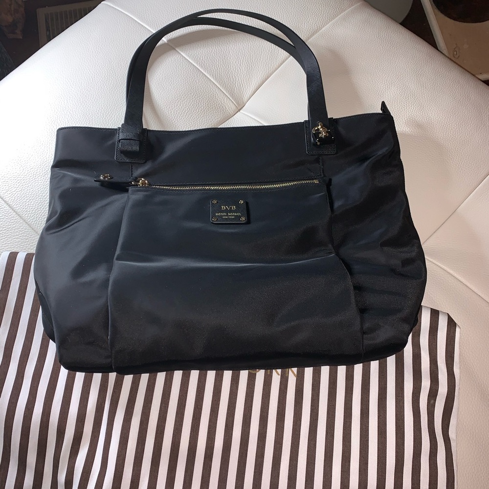 Henri Bendel Black Tote Bag
